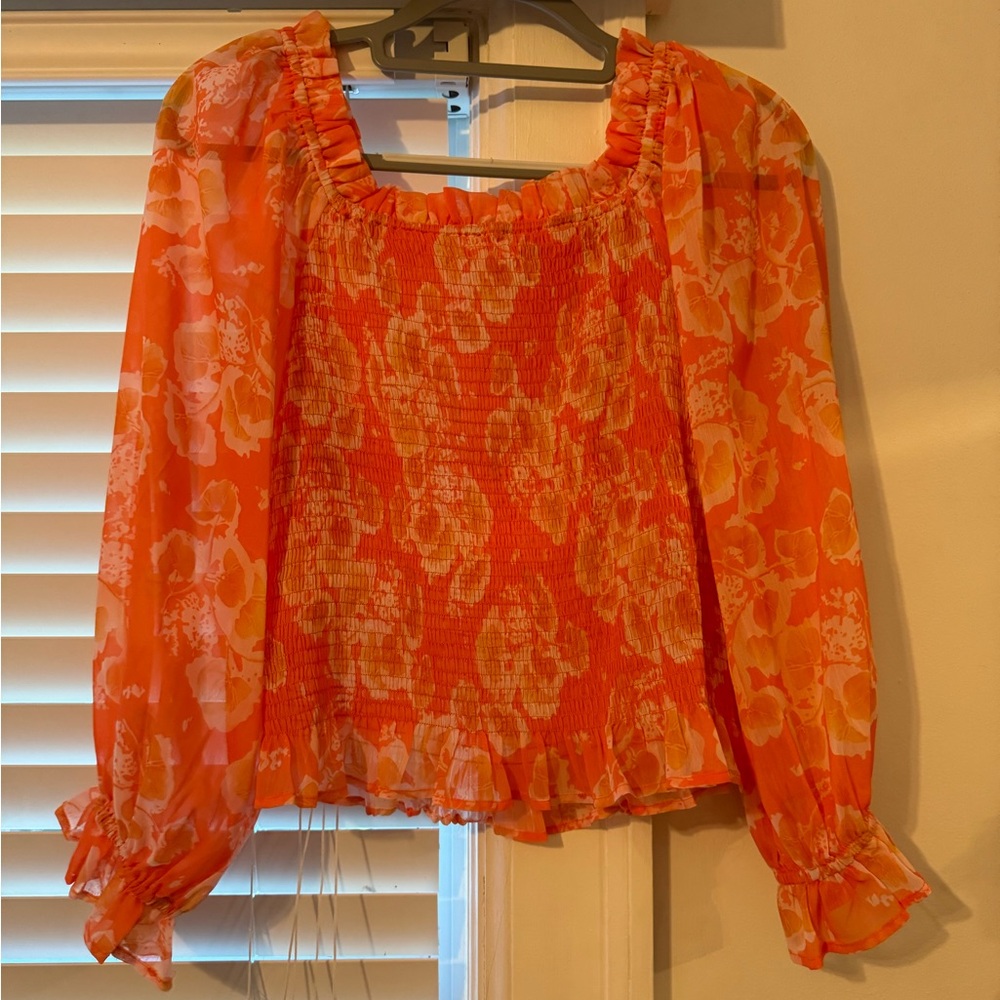 Pink lily blouse - Picture 3 of 4